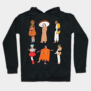 Six different Cute Girls Hoodie